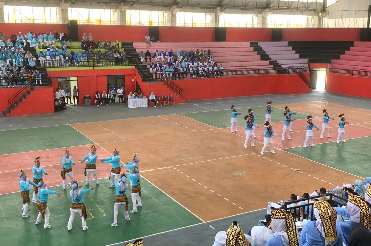 Lomba Senam dan SKJ Bikin Nge-gas Ratusan Peserta