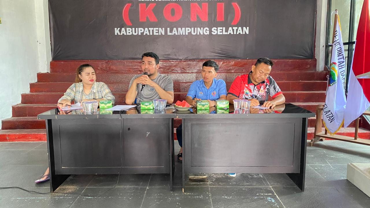 Pelantikan Pengurus KONI Lampung Dijadwalkan Dalam Waktu Dekat