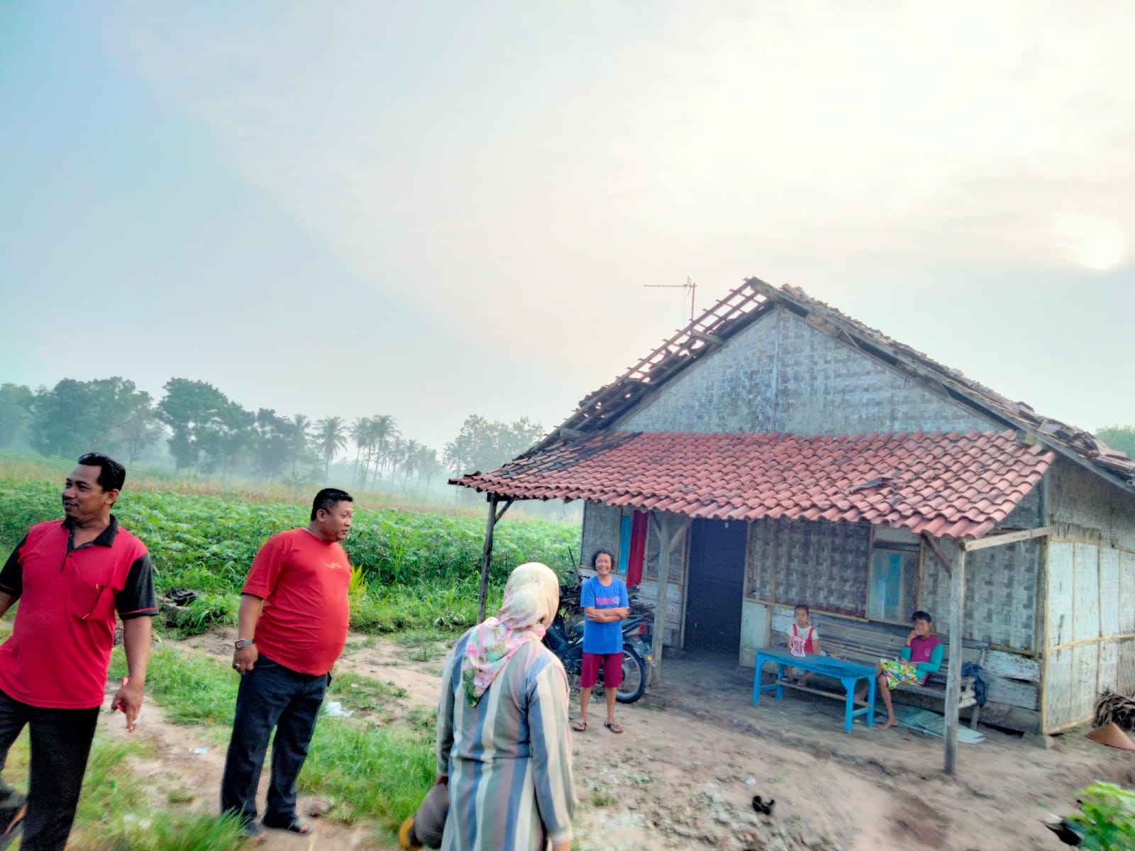 Diterjang Puting Beliung, 19 Rumah Warga Desa Pancasila Rusak