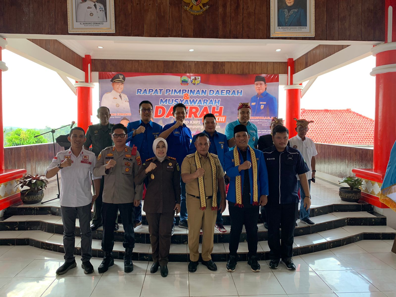 7 Tahun Vakum, KNPI Lamsel Gelorakan Semangat Membangun