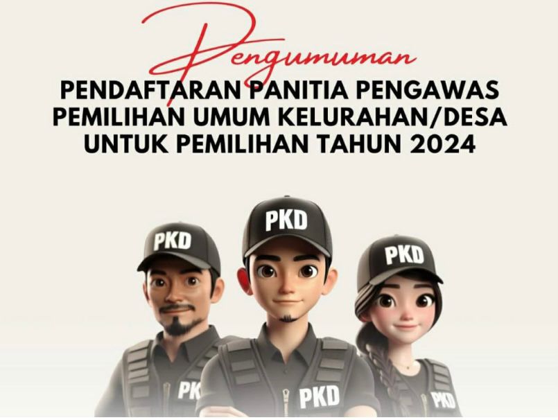 Bawaslu Lamsel Buka Pendaftaran Anggota Panwaslu Kelurahan/Desa, Ada Minat Silakan Daftar