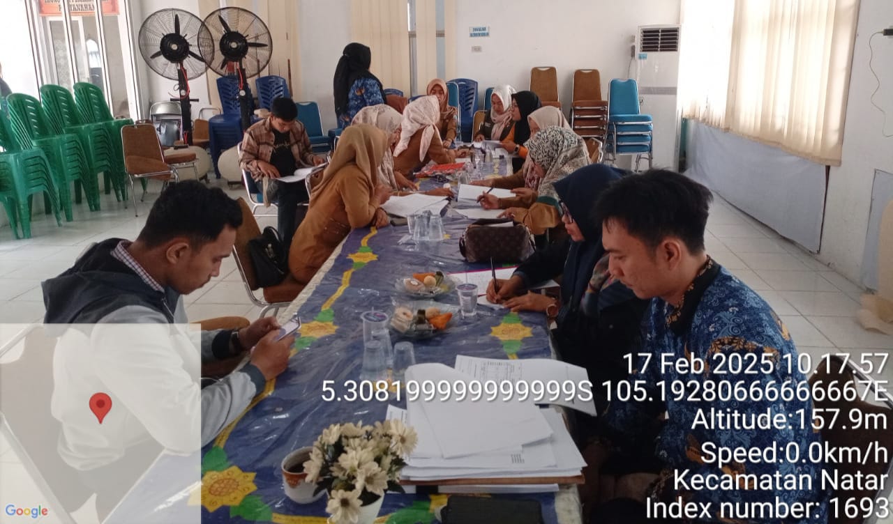 26 Desa di Kecamatan Natar Selesaikan Evaluasi Rapbdes 