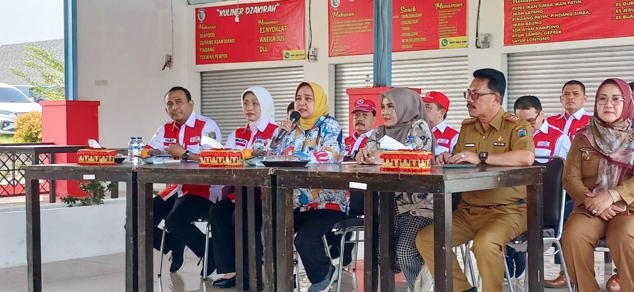 Riana Pantau Persiapan Jumbara di Kalianda