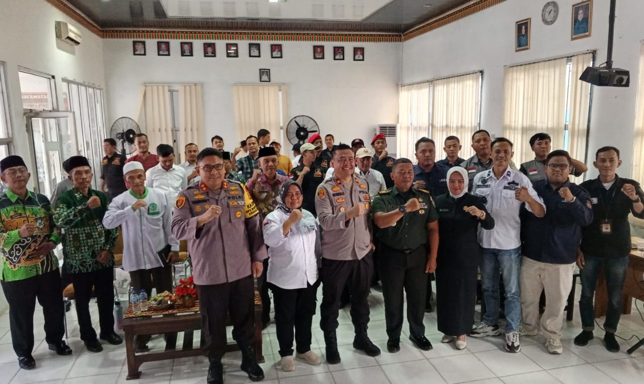 Polres Lampung Selatan Gelar Kegiatan Forum Silaturahmi Kamtibmas di Kantor Kecamatan Natar 