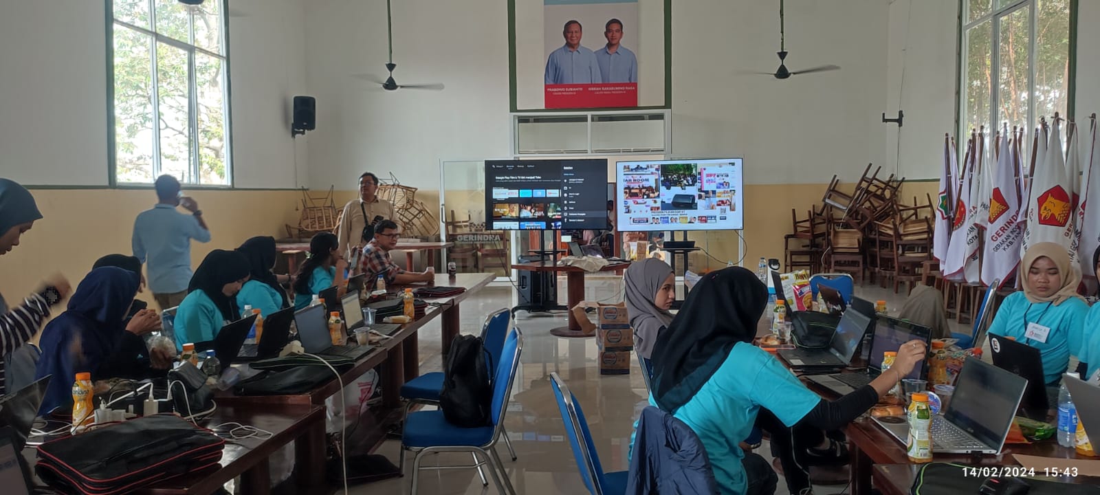 Hasil Quick Count Sementara, Prabowo-Gibran Unggul di Lampung 