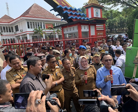 Aksi Berbuah Manis, Legislatif dan Eksekutif Sepakat Dampingi GLPG Lamsel Menghadap Komisi X DPR RI