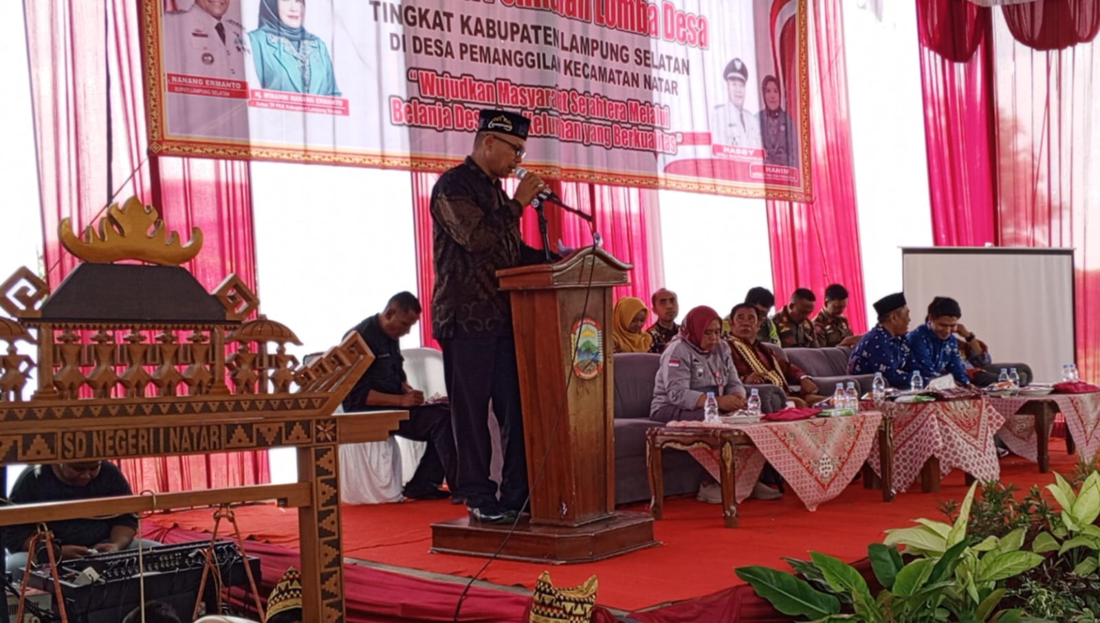 Pemkab Lampung Selatan Apresiasi Kesiapan Desa Pemanggilan Ikuti Lomba Desa Tingkat Kabupaten 
