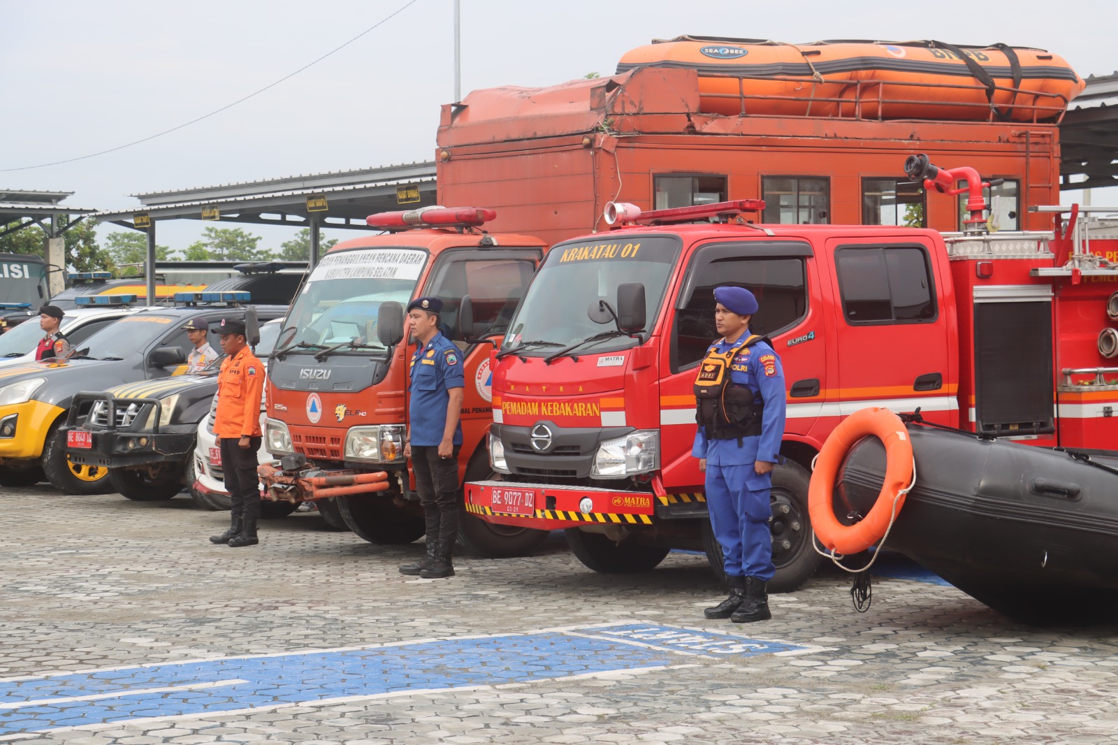 Lampung Selatan Gelar Apel Kesiapsiagaan Tanggap Darurat Bencana 2025