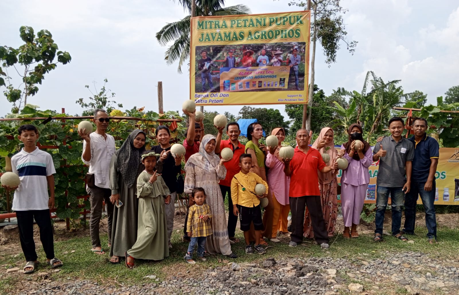 Agro Wisata Kebun Melon di Curup Pancuran Emas Tarik Ratusan Pengunjung Datang Tiap Libur Akhir Pekan