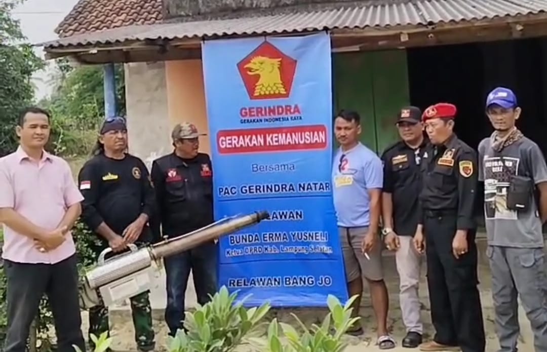 Relawan Bang JO & Partai Gerindra Lampung Selatan Terus Bergerak Untuk Kemanusiaan 