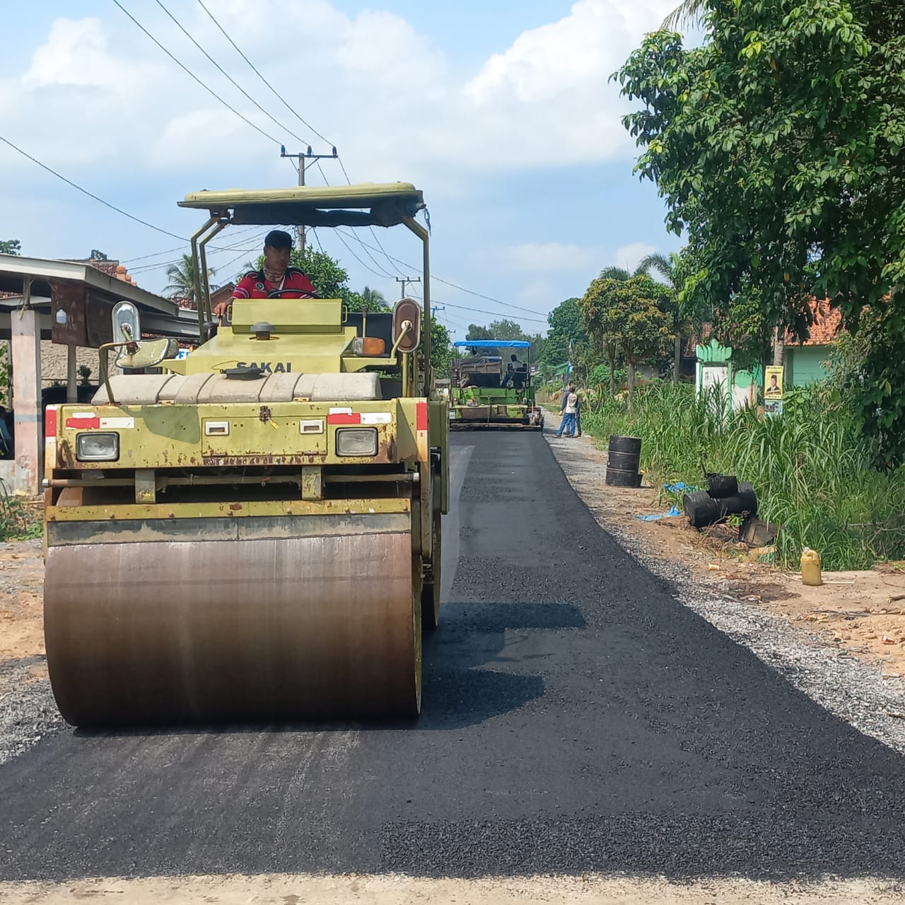 Habiskan Rp1,5 M, Jalan Margolestrai Sukamaju jadi Mulus