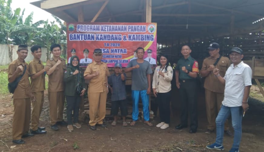Desa Natar Kecamatan Natar Anggarkan DD Program Ketahanan Pangan Rp167, 320, 000 Untuk Berternak Kambing 