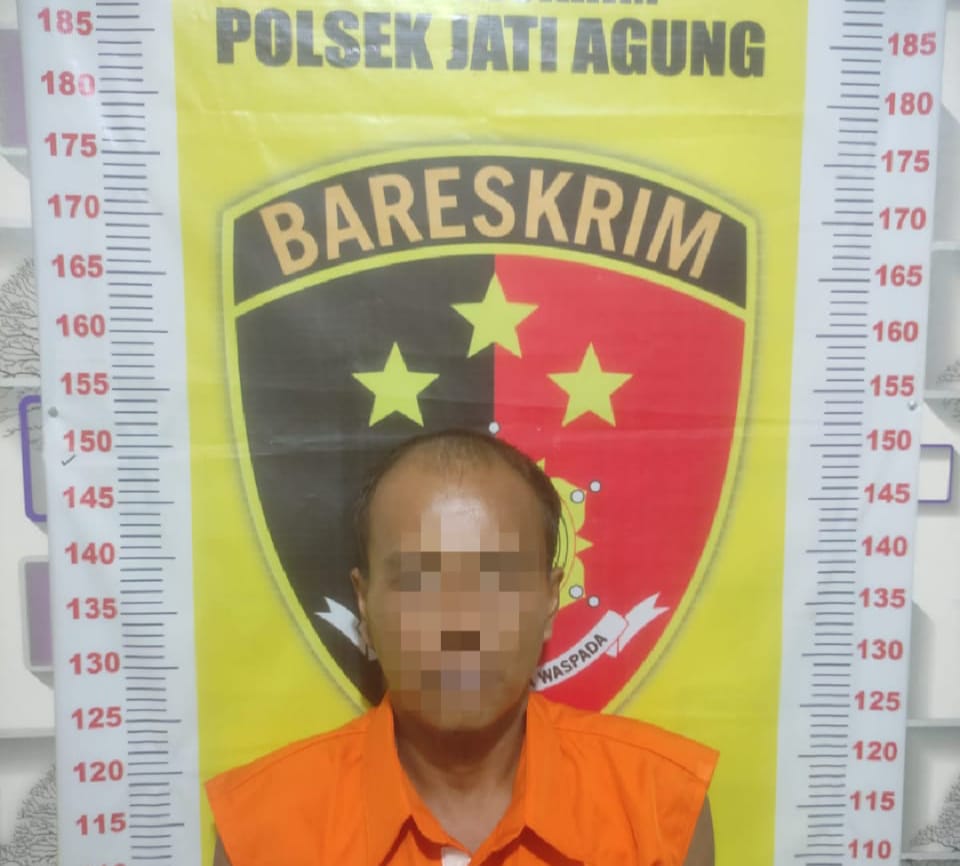 Main Congkel Jendela Kamar, Seorang Sopir Ditangkap Polsek Jati Agung 