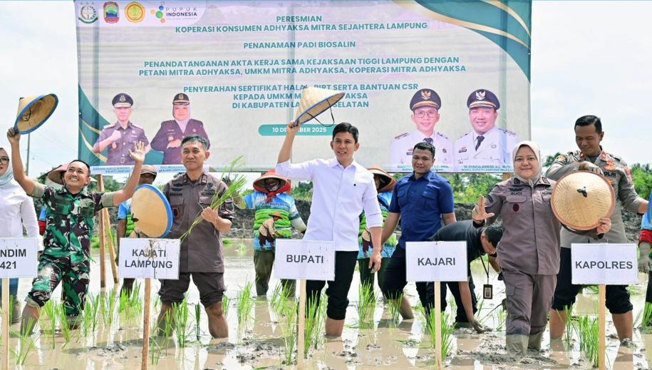 Penanaman Padi Biosalin Jadi Program Strategis, Perkuat Sektor Pertanian dan Ekonomi Masyarakat