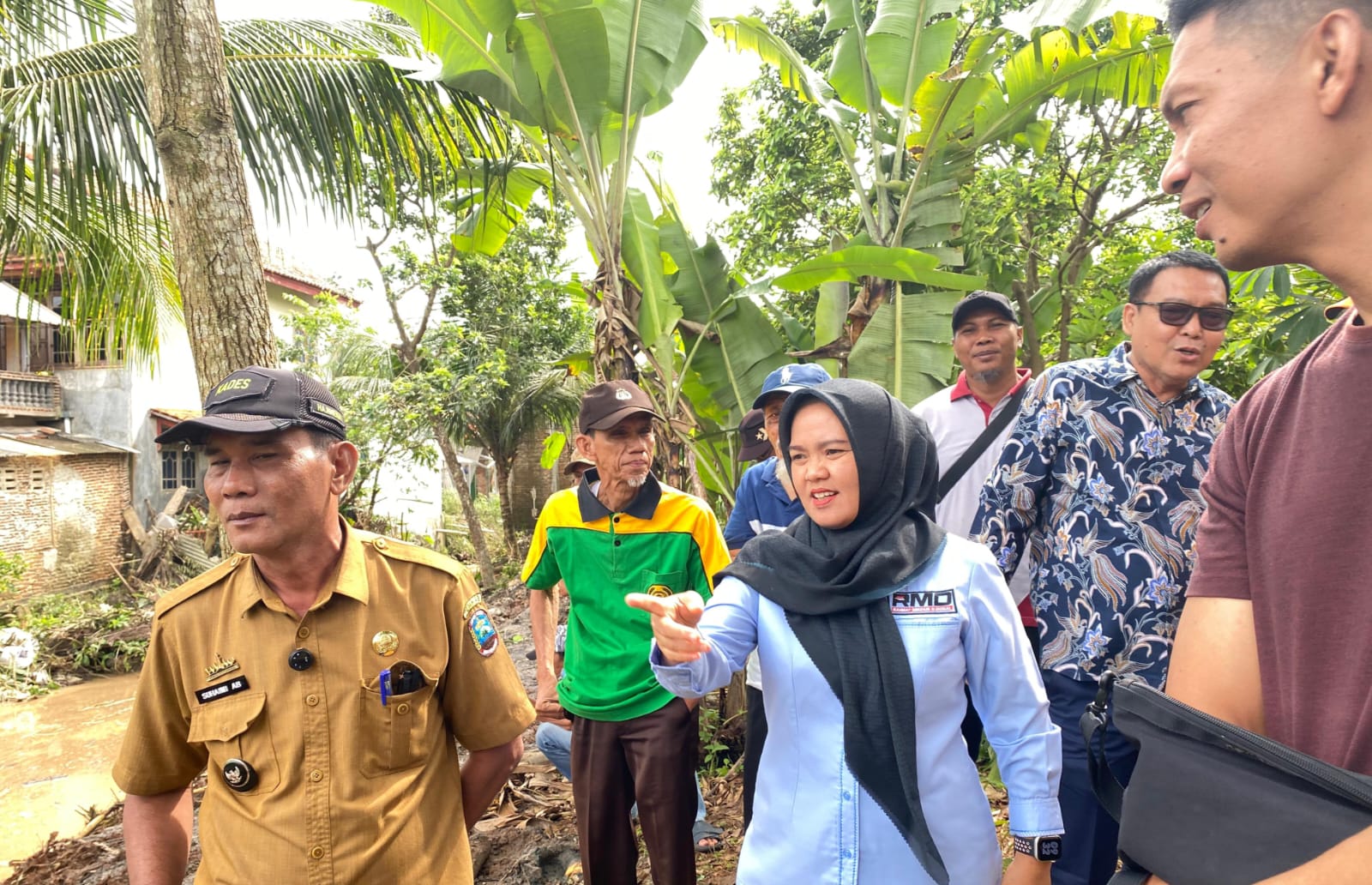 Respon Cepat Ketua DPRD Lampung Selatan Lakukan Normalisasi Sungai Penyebab Banjir di Hajimena Natar