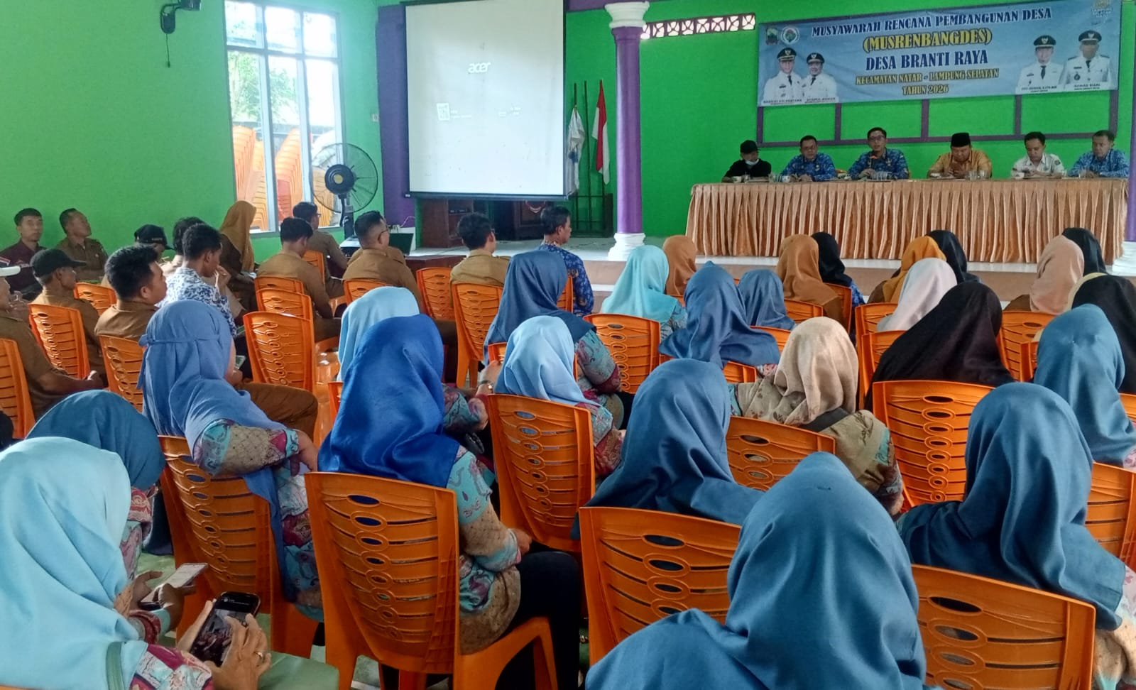 Desa Branti Raya Usulkan Perbaikan Jalan Penghubung Antar Desa Dalam Musrenbang 2026