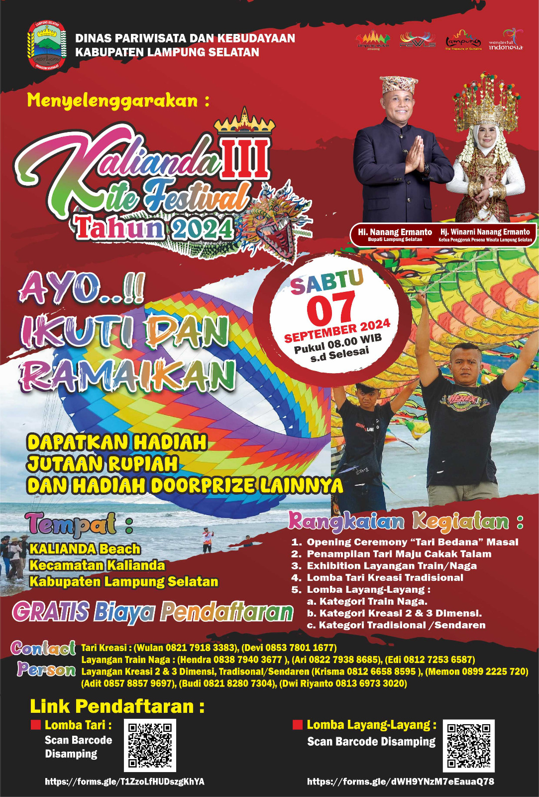 Ayo Geh, Rame'in Kalianda Kite Festival III