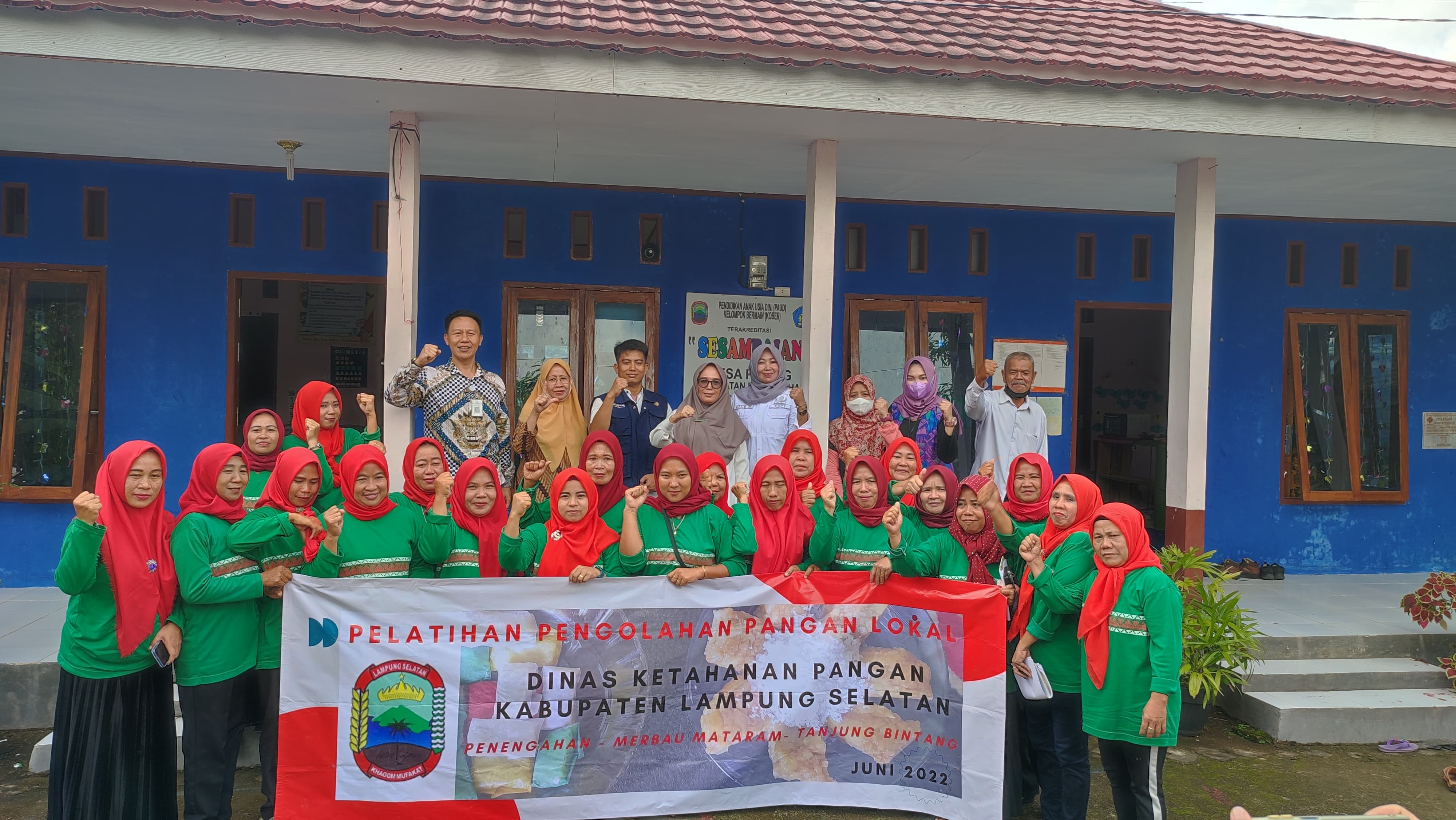 DKP Lamsel Perkuat Ketahanan Pangan Melalui Program P2L