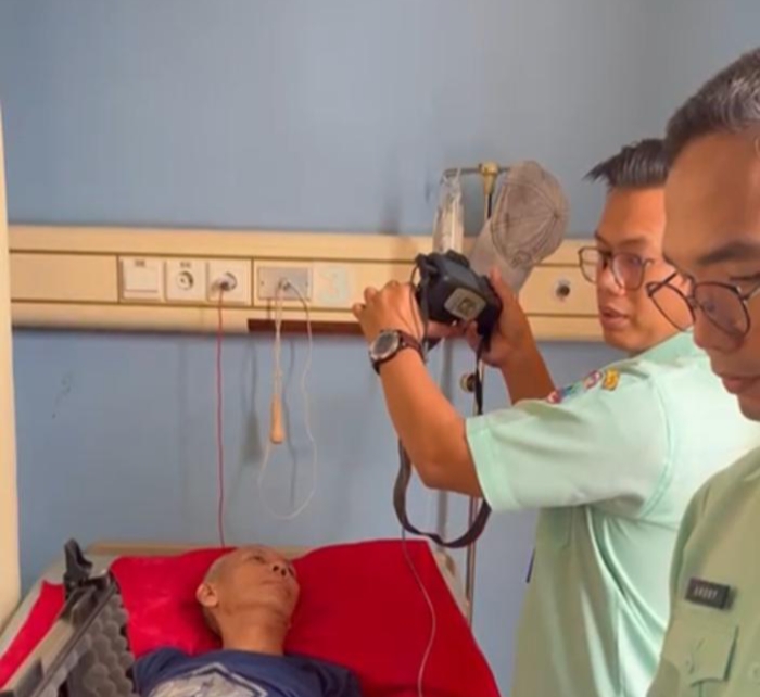 Disdukcapil Kecamatan Natar Kabupaten Lampung Selatan Jemput Bola Perekaman e-KTP di Rumah Sakit