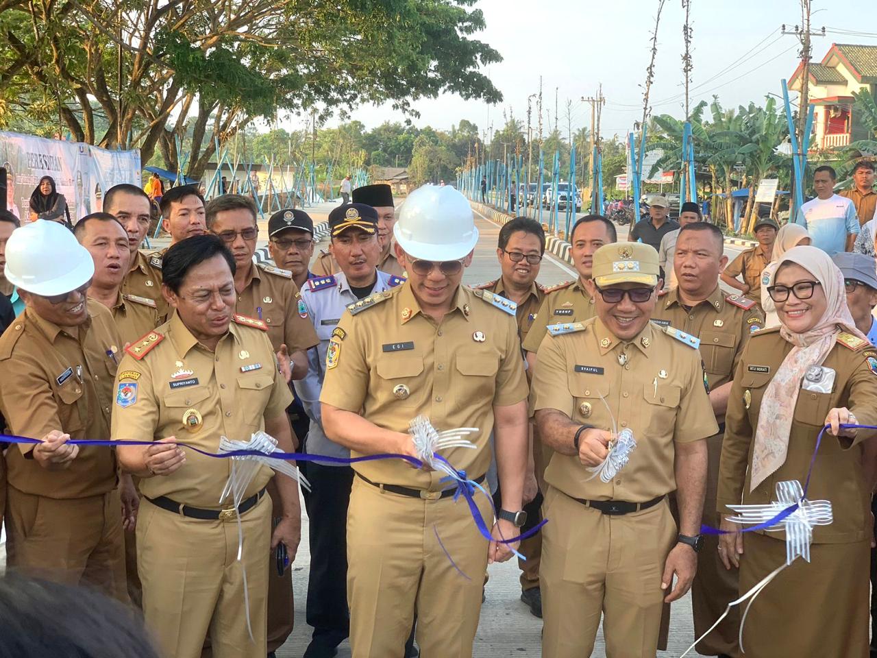 Jalan Ruas Simpang Tugu Radin Inten - Exit Toll Kalianda, Konsep Agro Edu Wisata Hadirkan Panorama