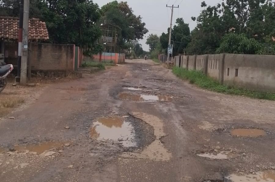 Banyak Jalan Baru Bangun Sudah Rusak di Lamsel, Warga Minta Jalan Sudah Lama Rusak Diperbaiki Juga 