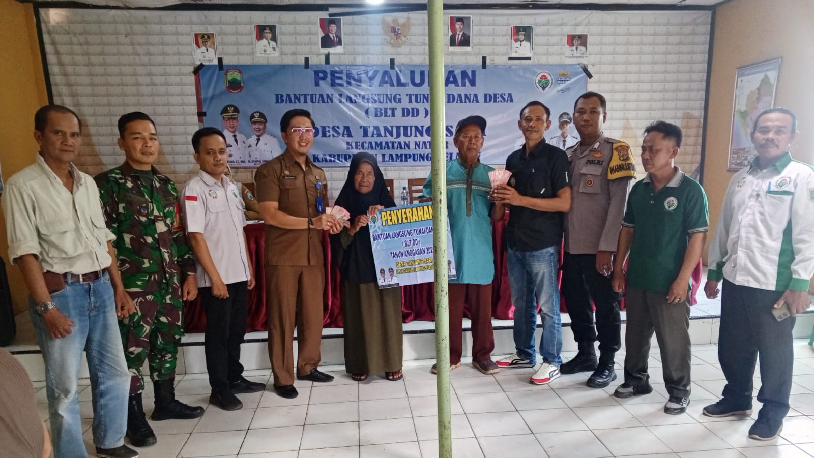 23 Desa di Kecamatan Natar Rampungkan Penyaluran BLT DD Tahap Akhir Tahun 2025