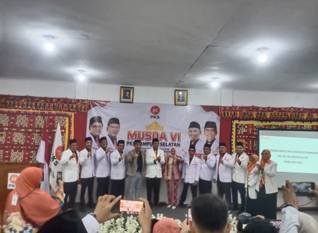 Kelompok Muda Mengorbit, Suryadi Pimpin DPD PKS Lampung Selatan Gantikan Antoni Imam