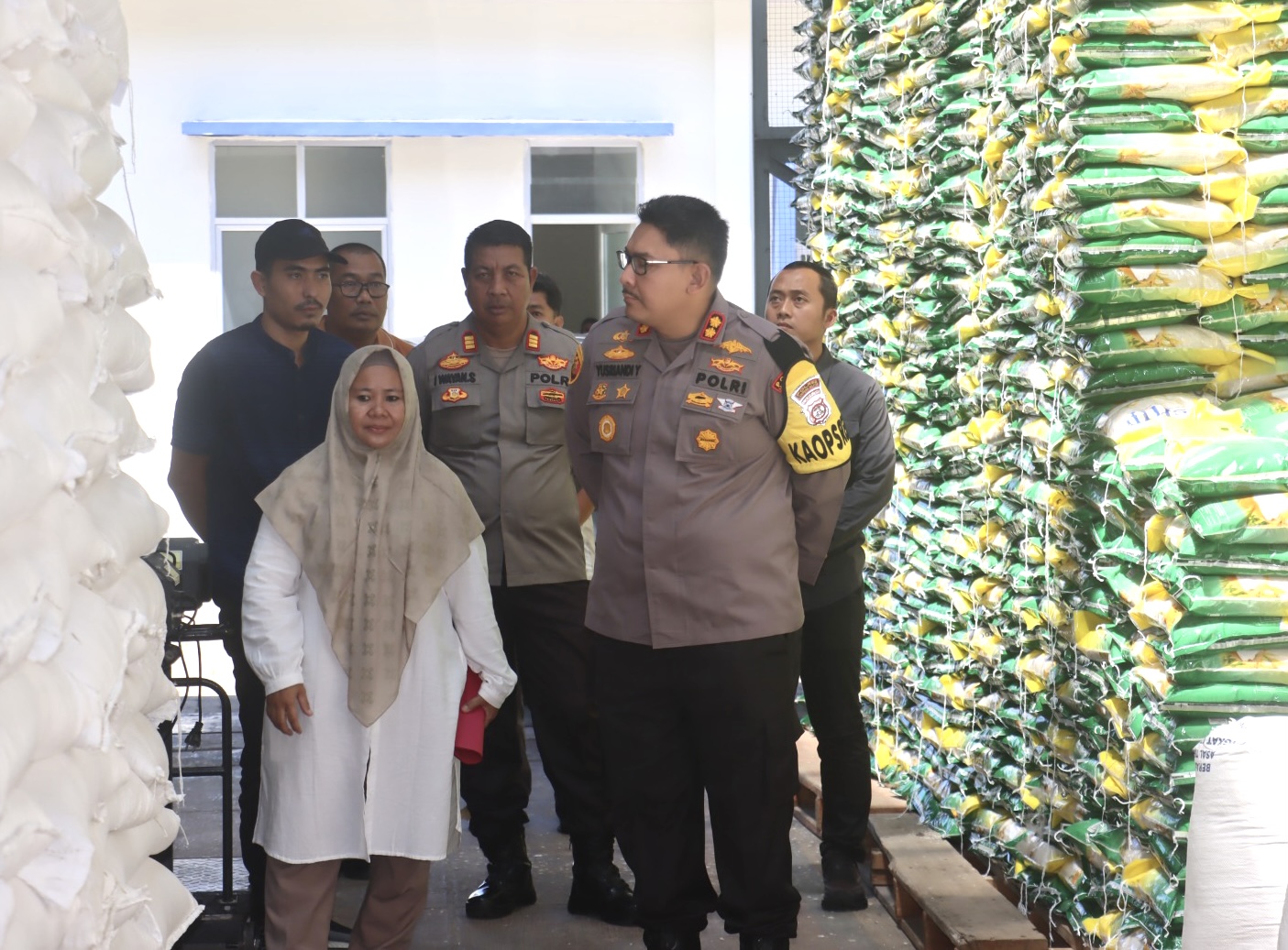 Masyarakat Jangan Khawatir, Polres Lamsel Jamin Ketersediaan Stok dan Harga Bahan Pokok