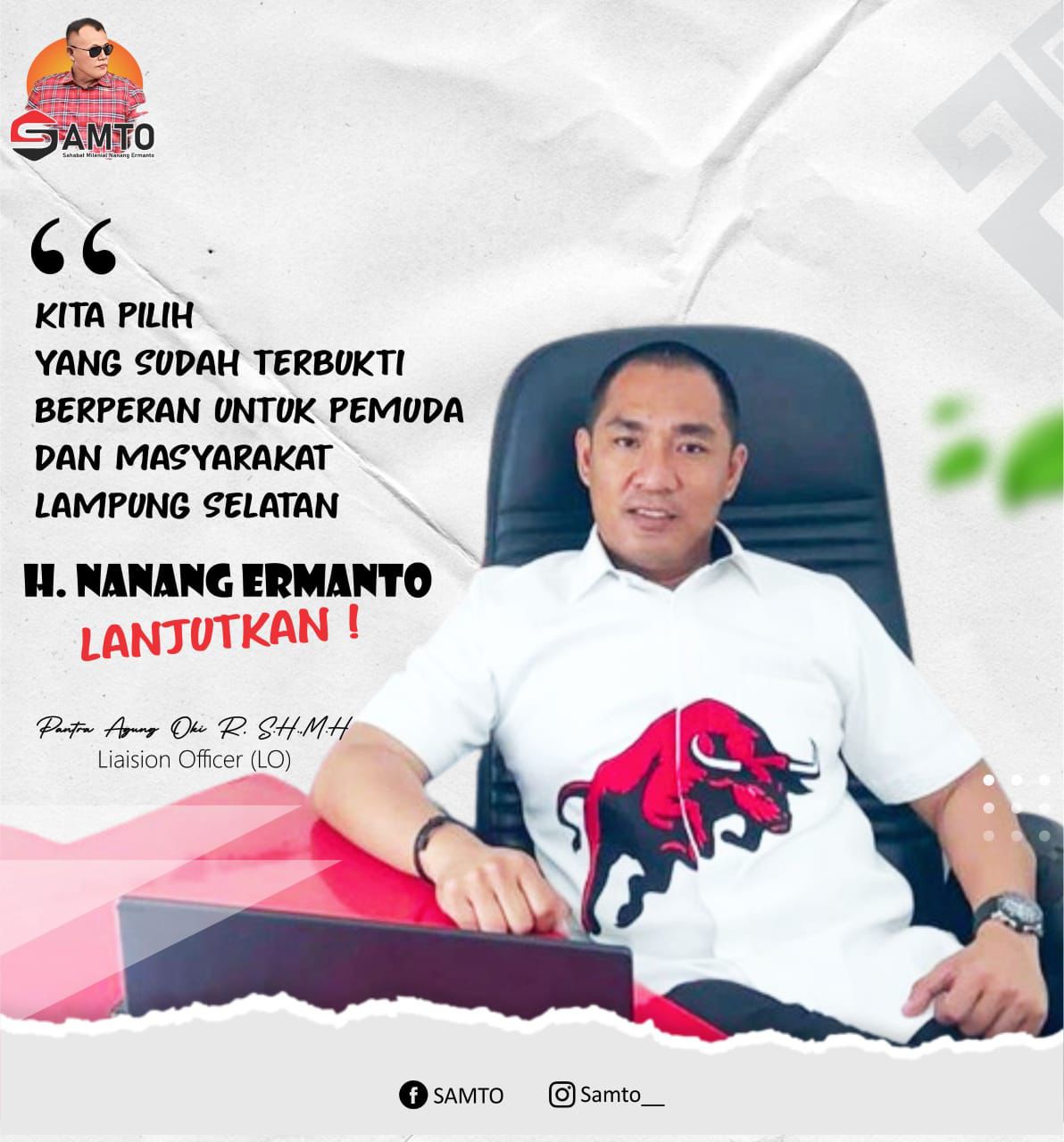 Yakin Pasti Berlayar, LO Nanang Ermanto: Demokrasi Tidak Boleh Mati