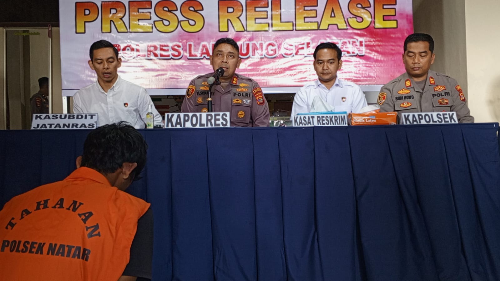 Melawan Saat Hendak Ditangkap, Pelaku Pembunuhan Dan Pemerkosaan di Kecamatan Natar Ditembak