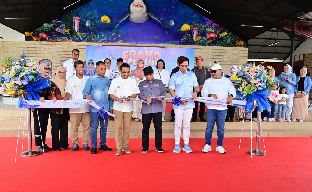 Bupati Egi Grand Opening Wisata Jungle Sea, Theme Park di Lampung Selatan