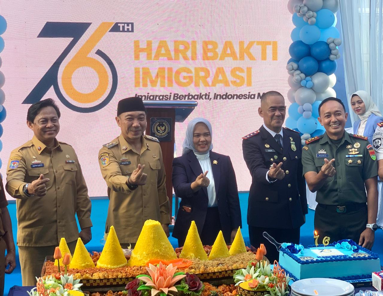 Syukuran HBI ke-76, Momentum Imigrasi Kalianda Perkuat Semangat Pengabdian