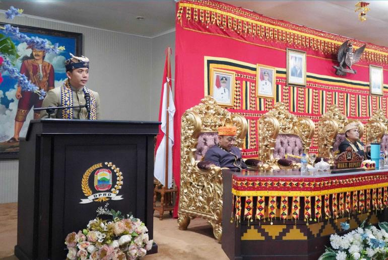 Bupati Egi Pamer Capaian dan Prestasi