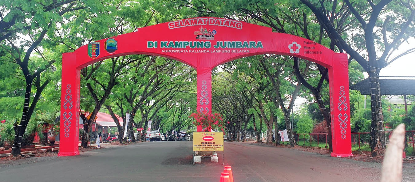 Gapura Kampung Jumbara Bakal Dibuat Permanen