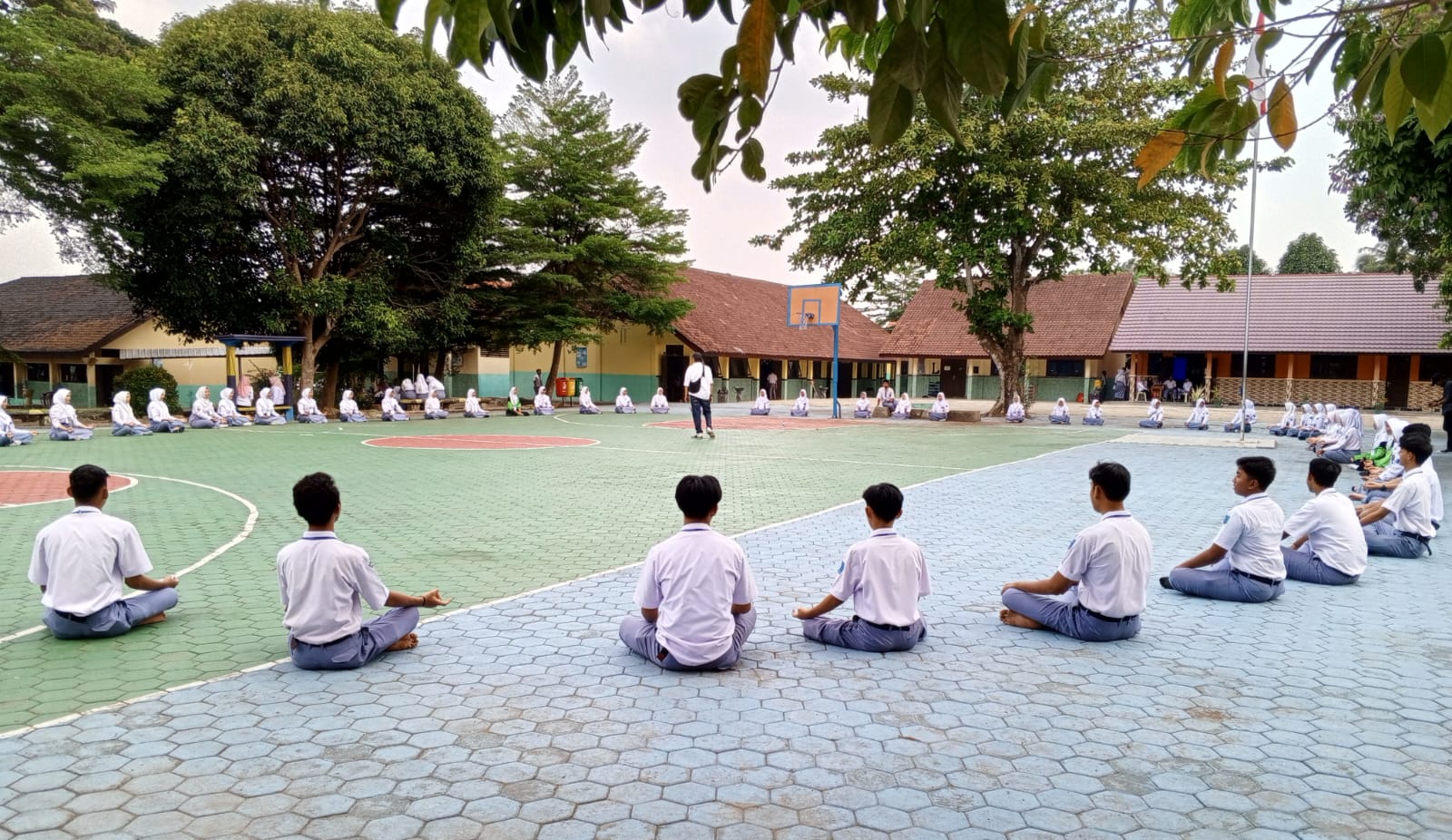 Sutradara Tendangan Garuda Ajarkan Siwa SMAN1 Natar Jadi Aktor, Riko: Saya Akan Buat film Khusu Untuk Lampung!