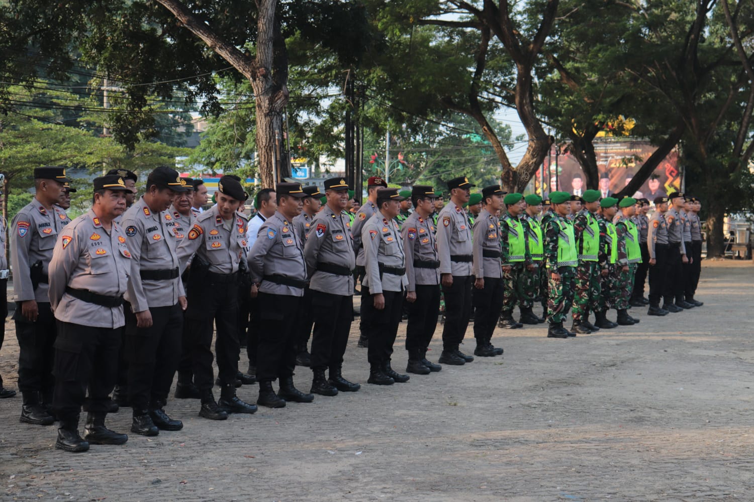 Polres Lampung Selatan Amankan Peringatan Hari Buruh