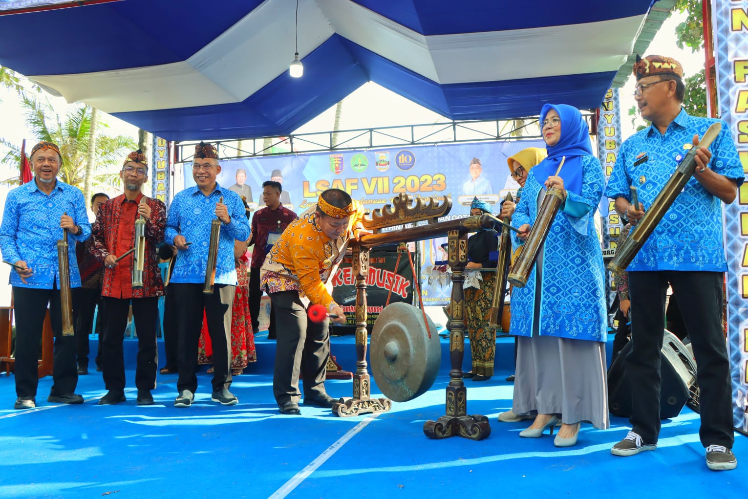 LSAF 2023 Jadi Ajang Festival Tahunan Untuk Memperkokoh Rasa Persaudaraan Warga Lampung Asal Jawa Barat 