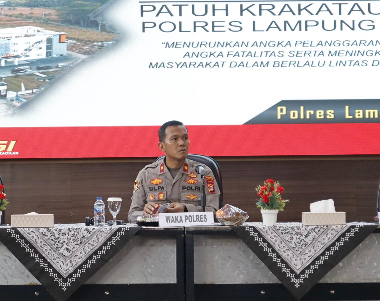 Ops Patuh Krakatau, Wakapolres Lamsel: Untuk Menyelamatkan Nyawa