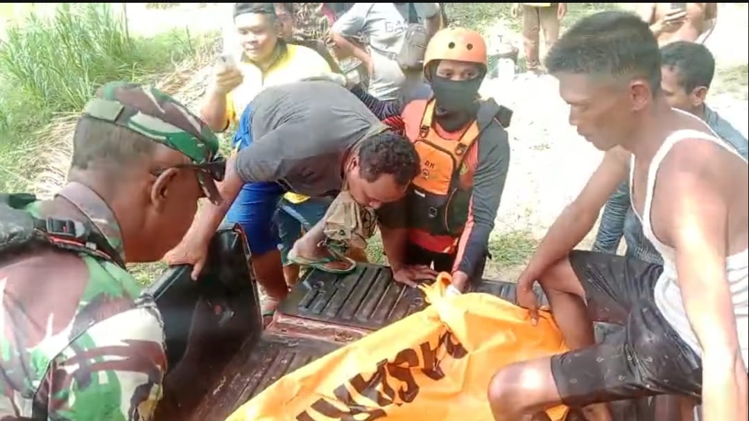 Tenggelam di Sungai Way Seputih, Suyatno Ditemukan Tim SAR Gabungan Meninggal Dunia