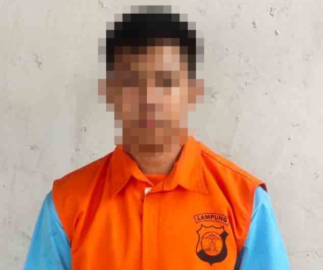 Polres Lampung Selatan Tangkap Pelaku Curanmor di Area Pasar Modern Kalianda