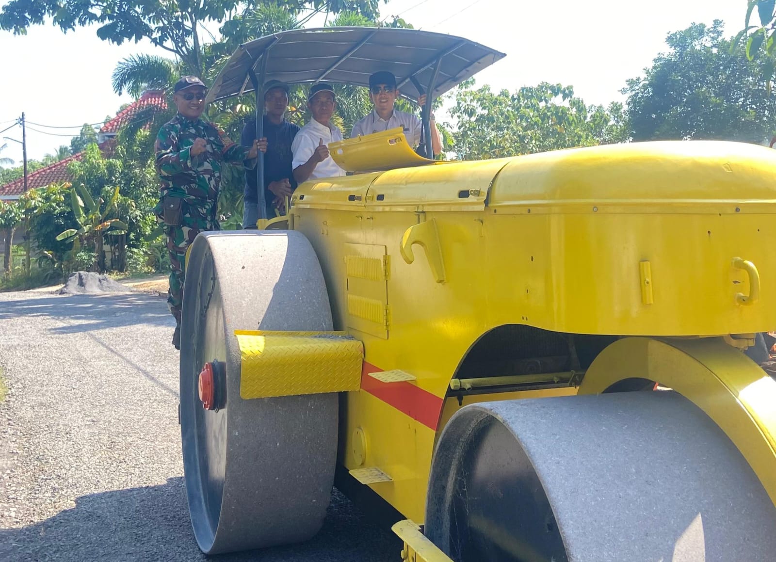 Selain Bagun Infrastruktur Jalan 630 Meter, Desa Banjar Negeri Gelar RKPDES, Salurkan BLT DD & PMT 