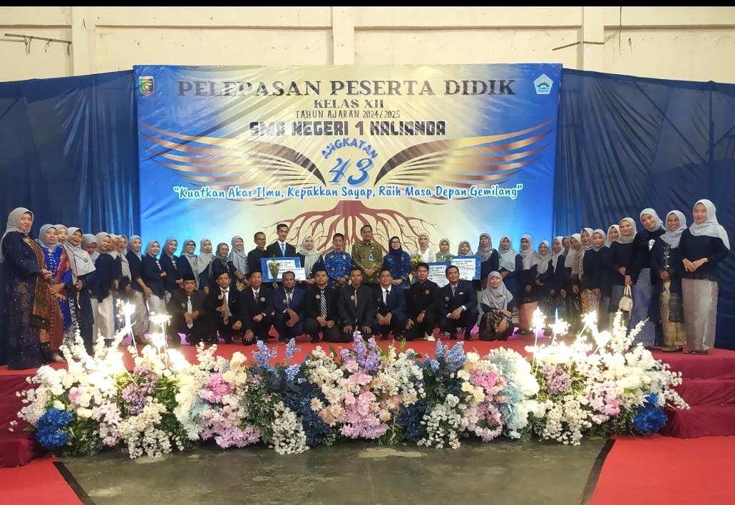 Pelepasan 398 Siswa, Kepala SMAN 1 Kalianda: Kami Akan Terus Mendukung Kalian