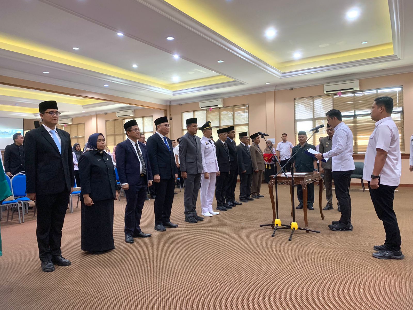 Bupati Egi Lantik 13 Pejabat, Ini Daftarnya