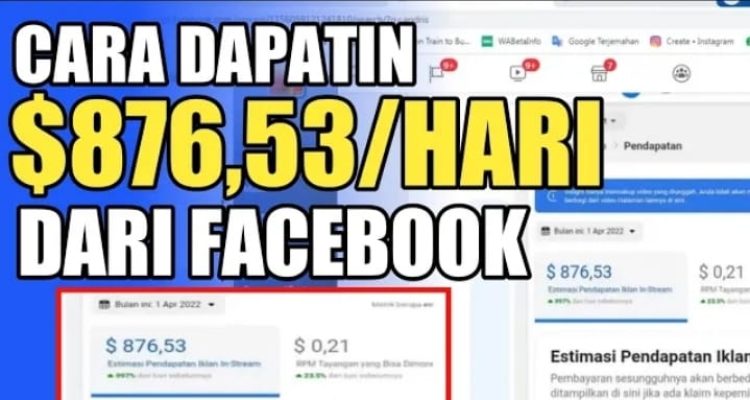 Bisa Kaya dalam Sekejap, Ini 7 Cara Mendapatkan Uang dari Facebook