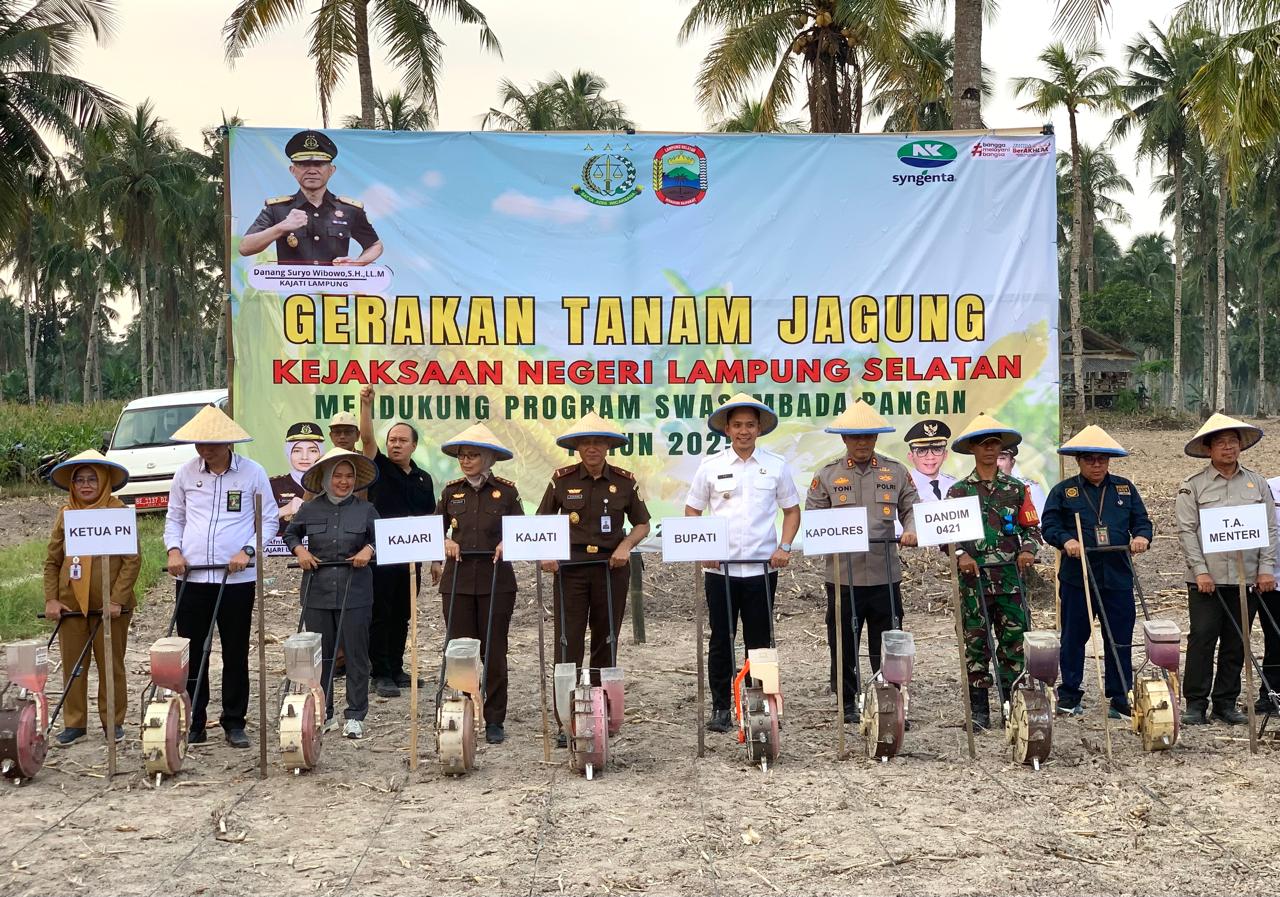 Gerakan Tanam Jagung Kejaksaan Targetkan Kesejahteraan Masyarakat
