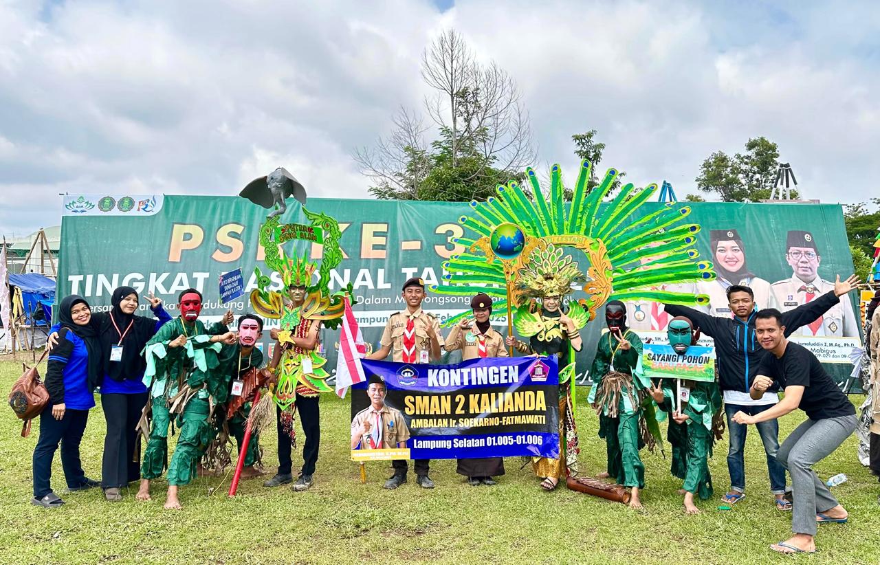 Keren! Pramuka SMAN 2 Kalianda Borong Gelar Juara di PSR ke-34 UIN Raden Intan Lampung 2025