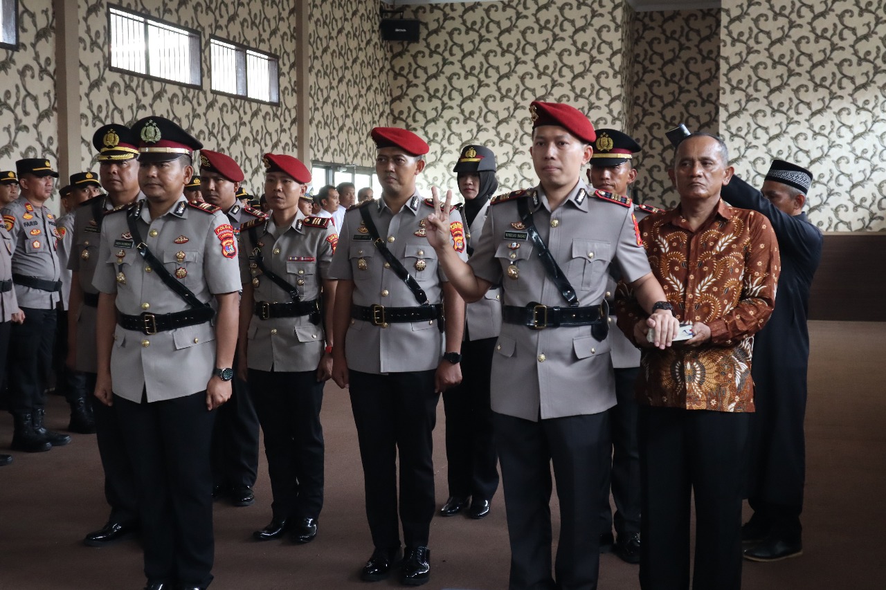 Empat jabatan Strategis Polres Lampung Selatan Resmi Berganti