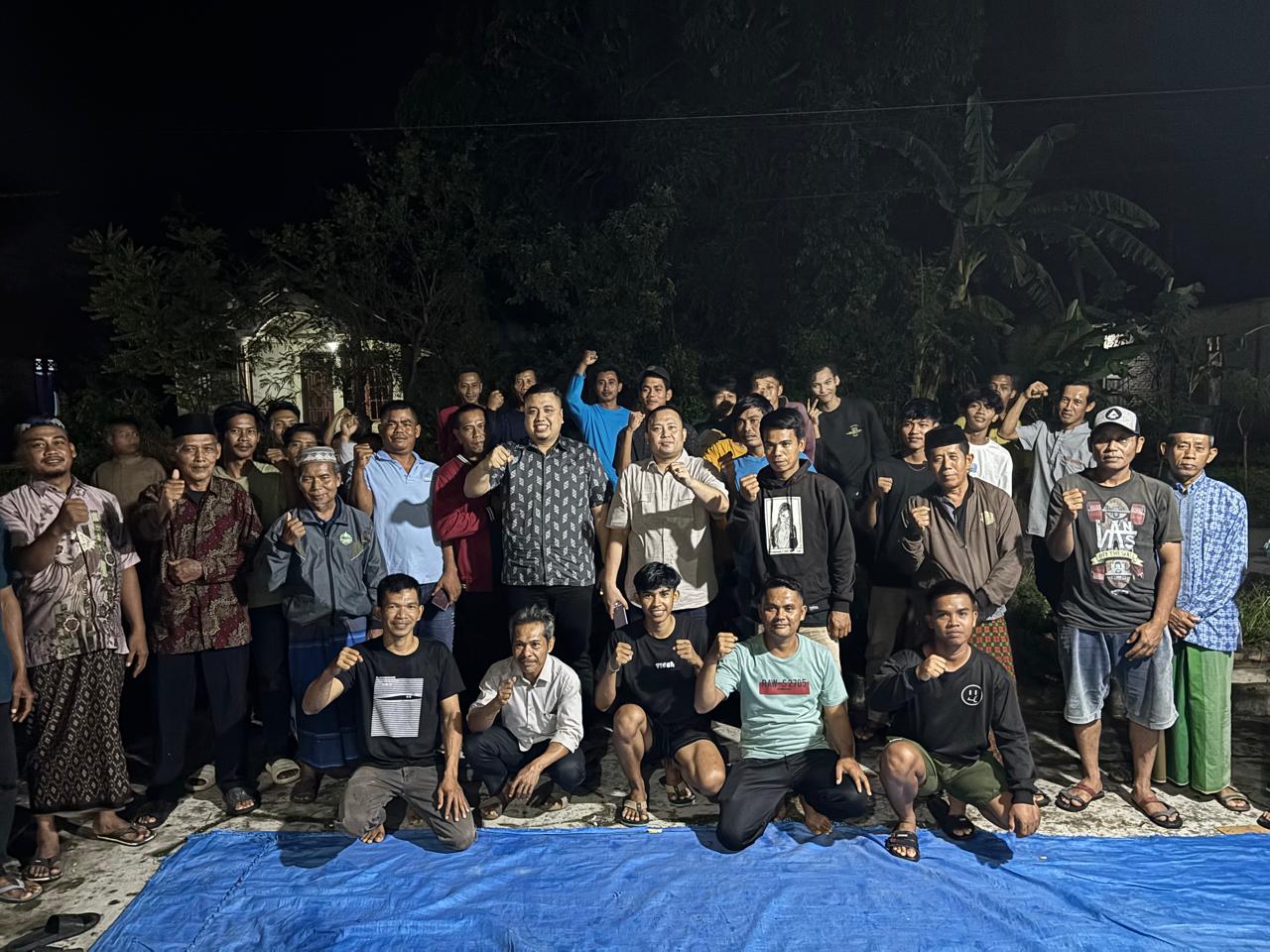 Merik Havit Diskusi Bareng Pemuda Desa Tajimalela, Bahas Ide dan Gagasan