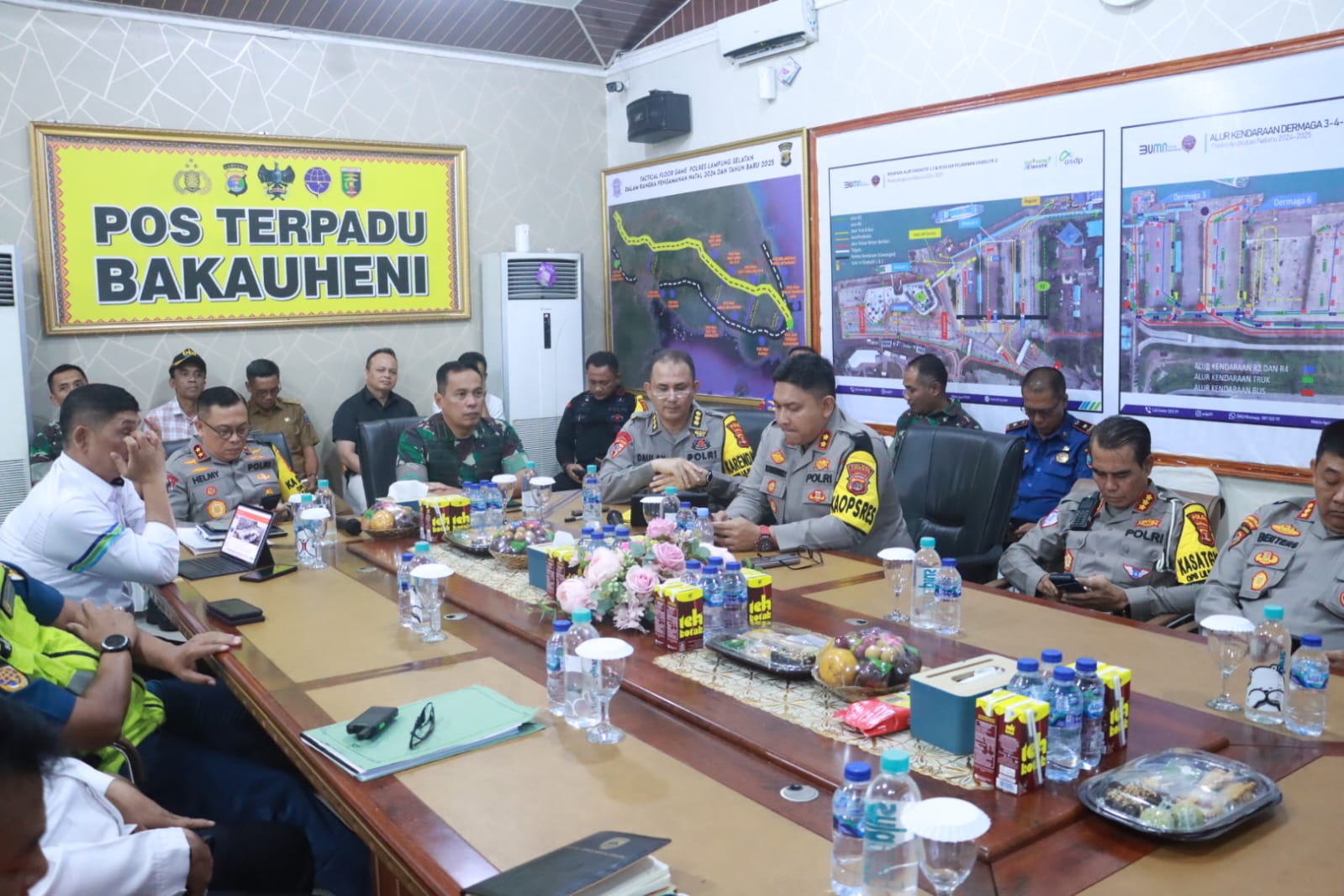 Kapolda Lampung Pastikan Pengamanan Maksimal di Pelabuhan Bakauheni Jelang Puncak Arus Mudik Nataru