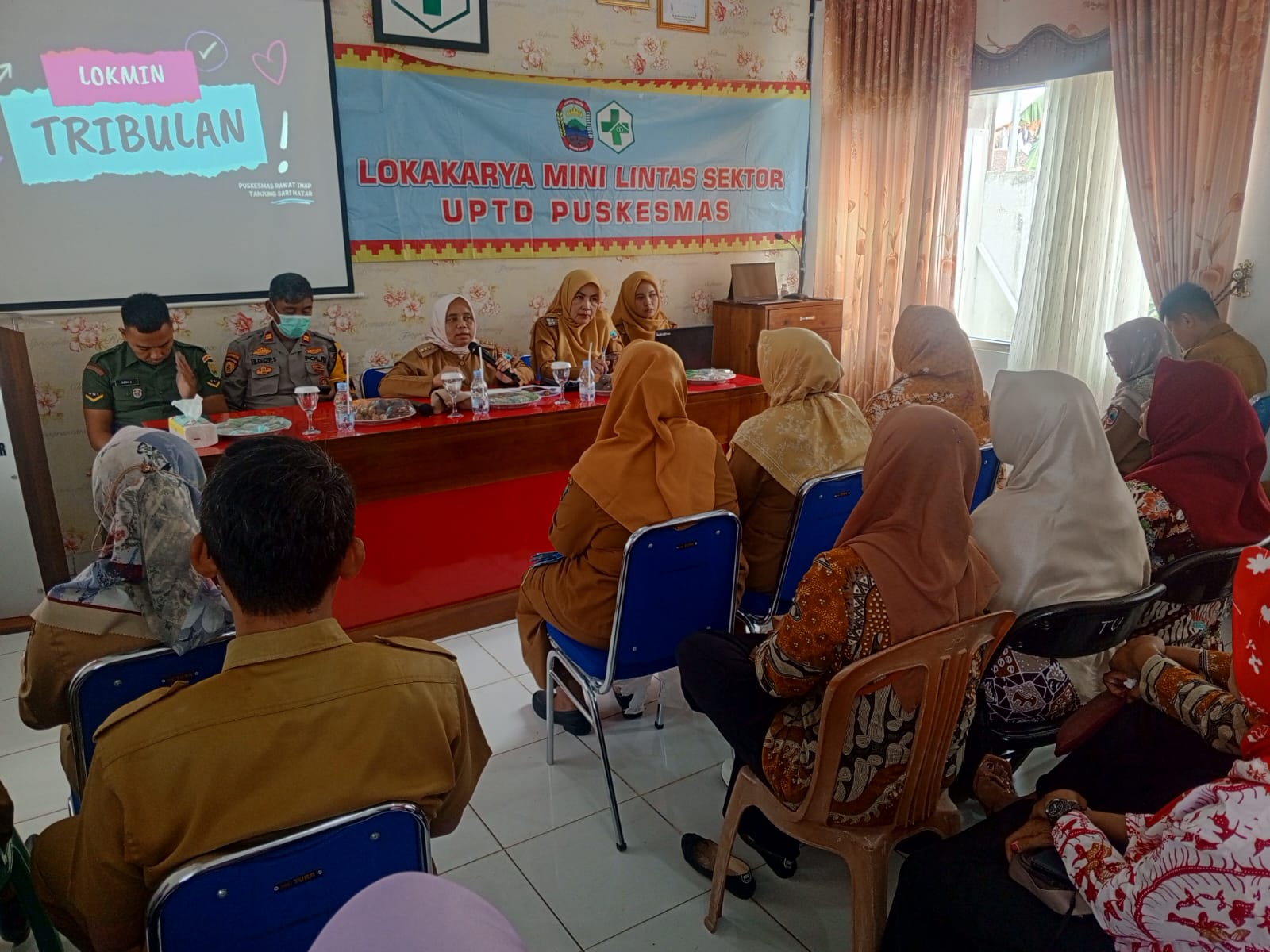 Tingkatkan Kolaborasi Penaganan Kesehatan Masyarakat, Puskesmas Tanjung Sari Gelar Lokakarya Mini